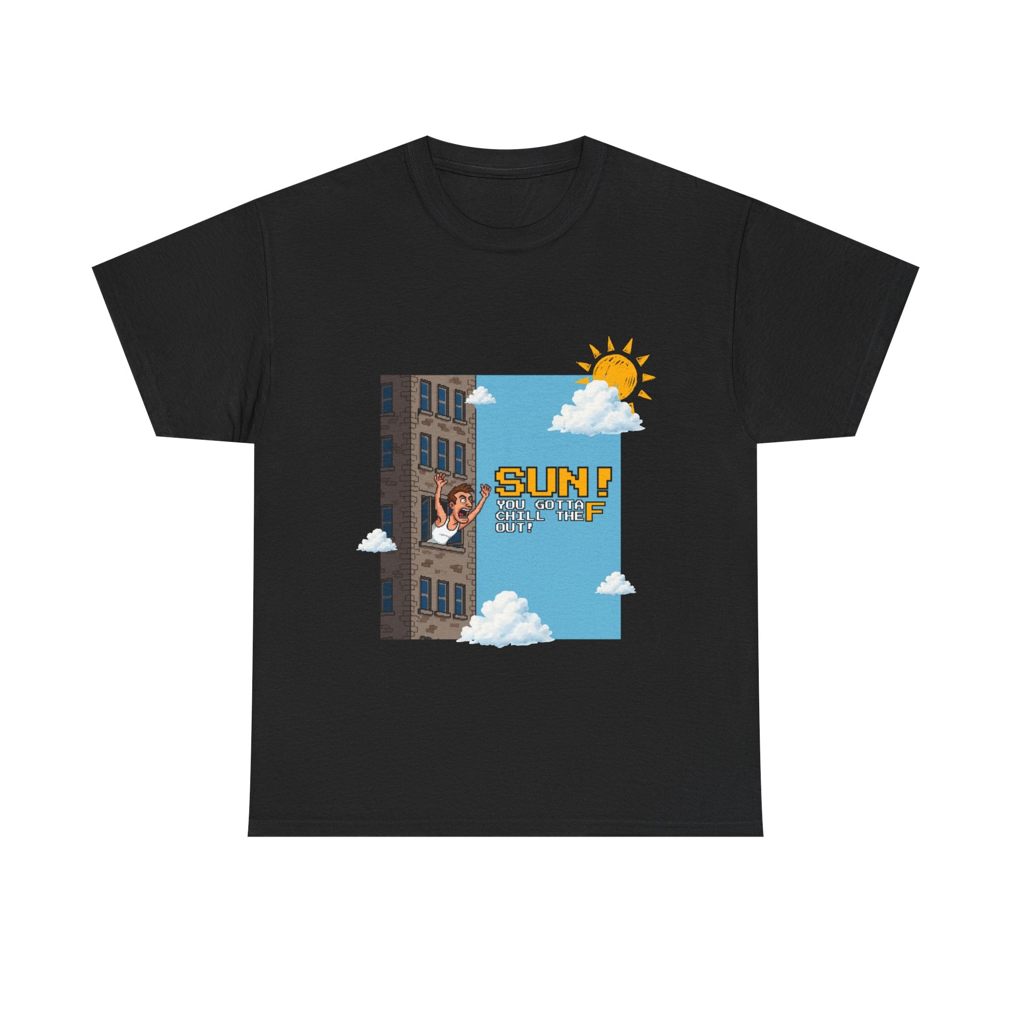 Sun, you gotta chill out — Unisex Heavy Cotton Tee