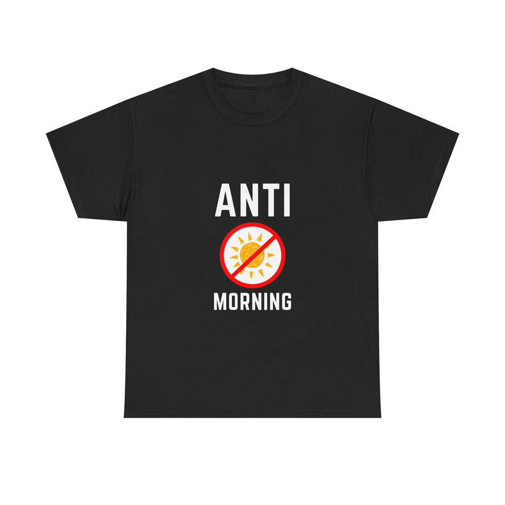 Anti morning — Unisex Heavy Cotton Tee