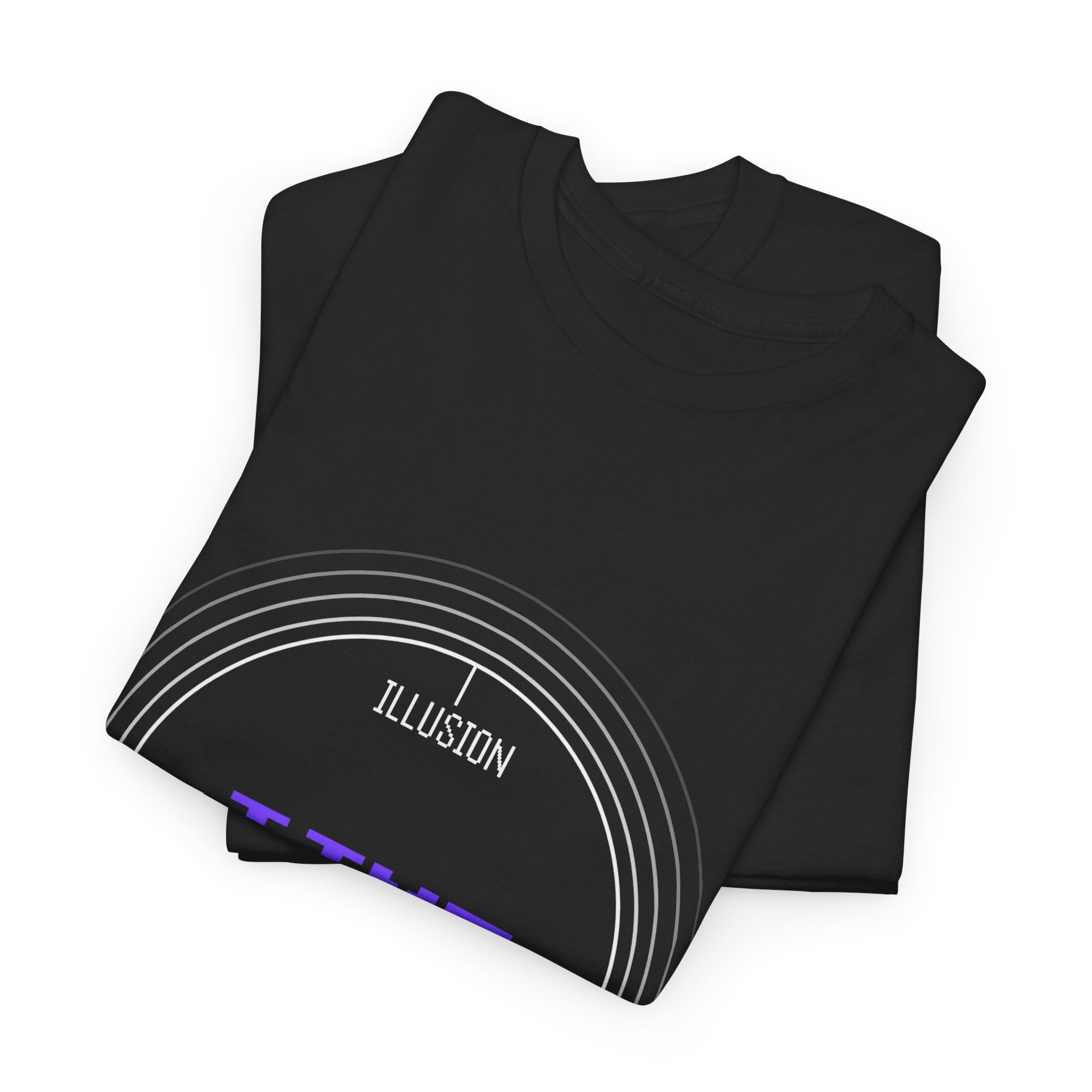 Time is an illusion - orbit — Unisex Heavy Cotton Tee