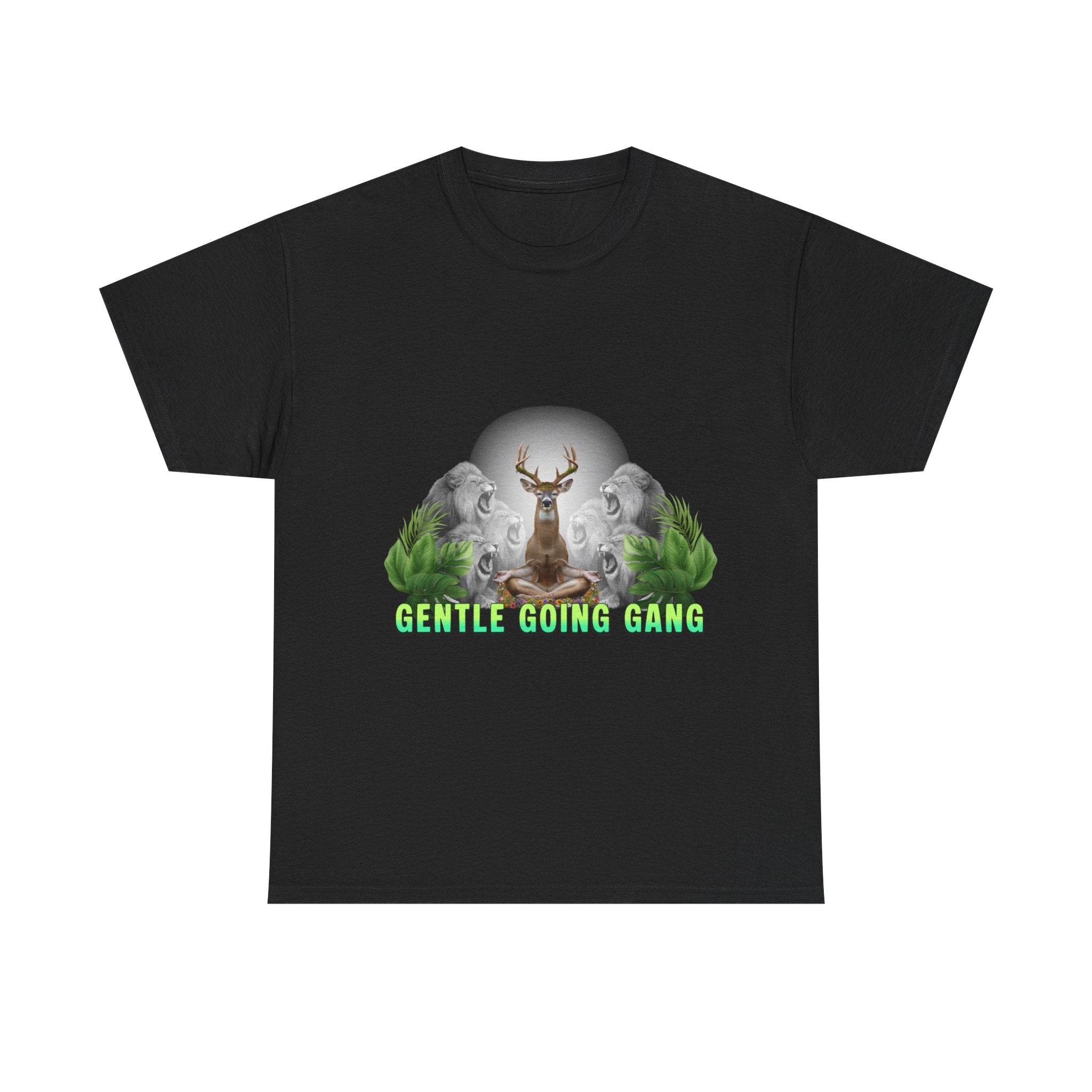 Gentle going gang (Animals) — Unisex Heavy Cotton Tee