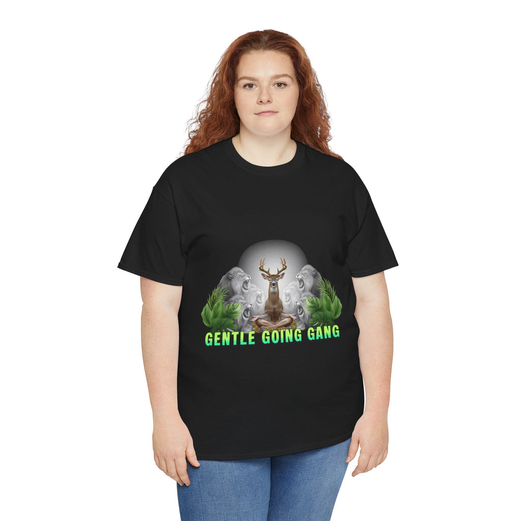 Gentle going gang (Animals) — Unisex Heavy Cotton Tee