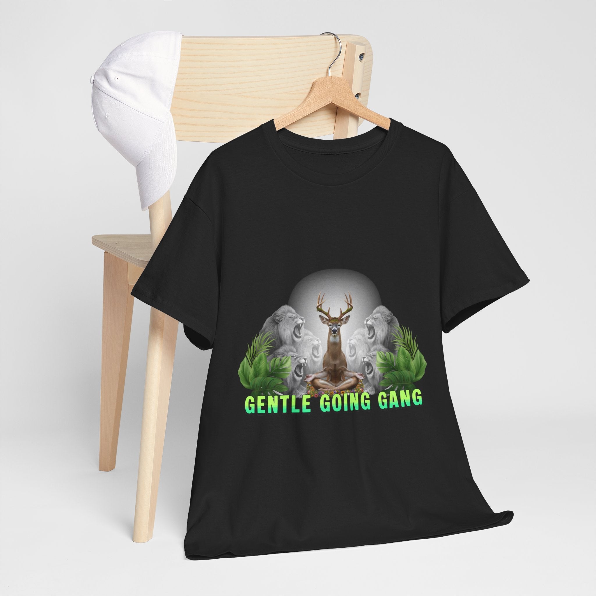 Gentle going gang (Animals) — Unisex Heavy Cotton Tee