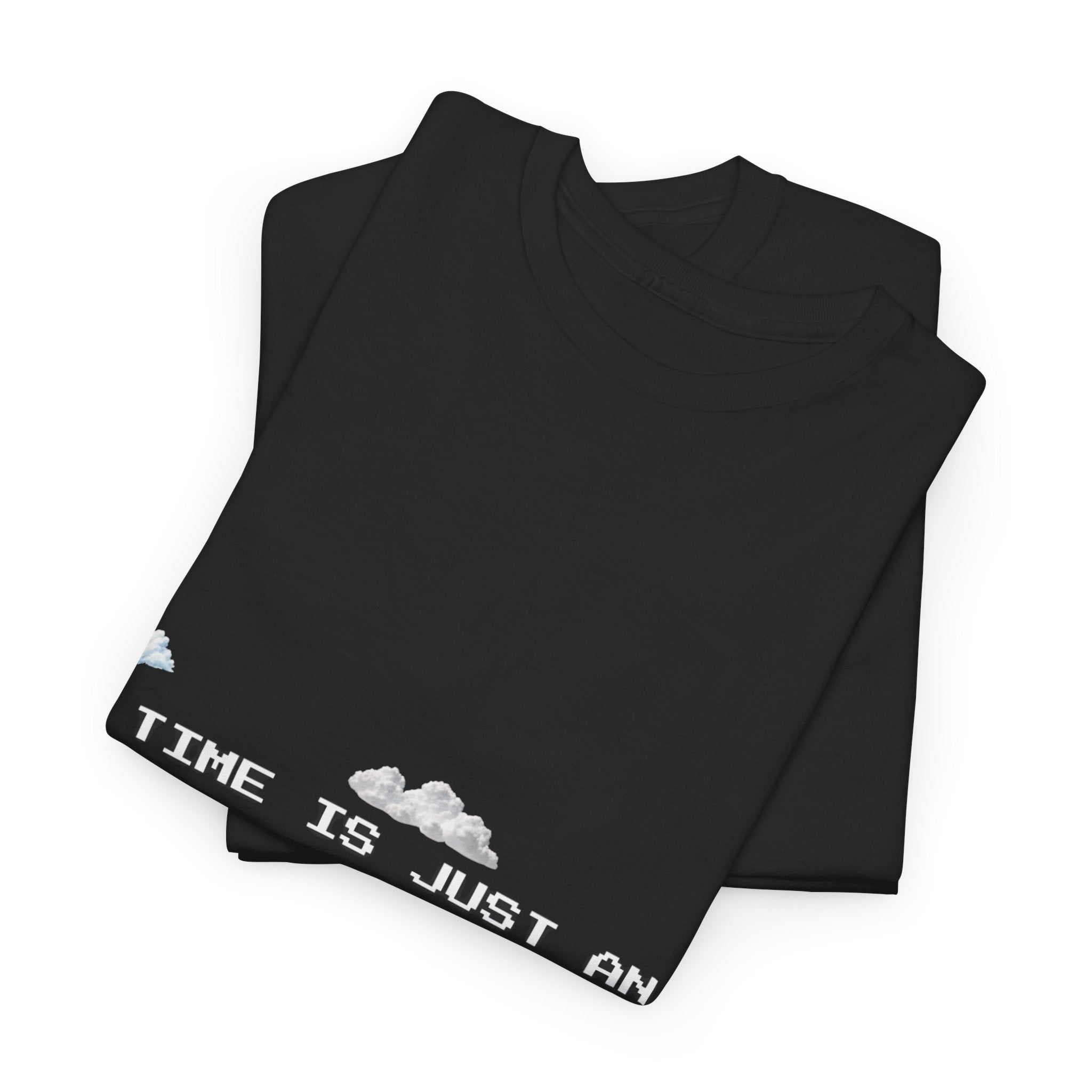 Time Is Just An Illusion T-Shirt — Unisex Heavy Cotton Tee