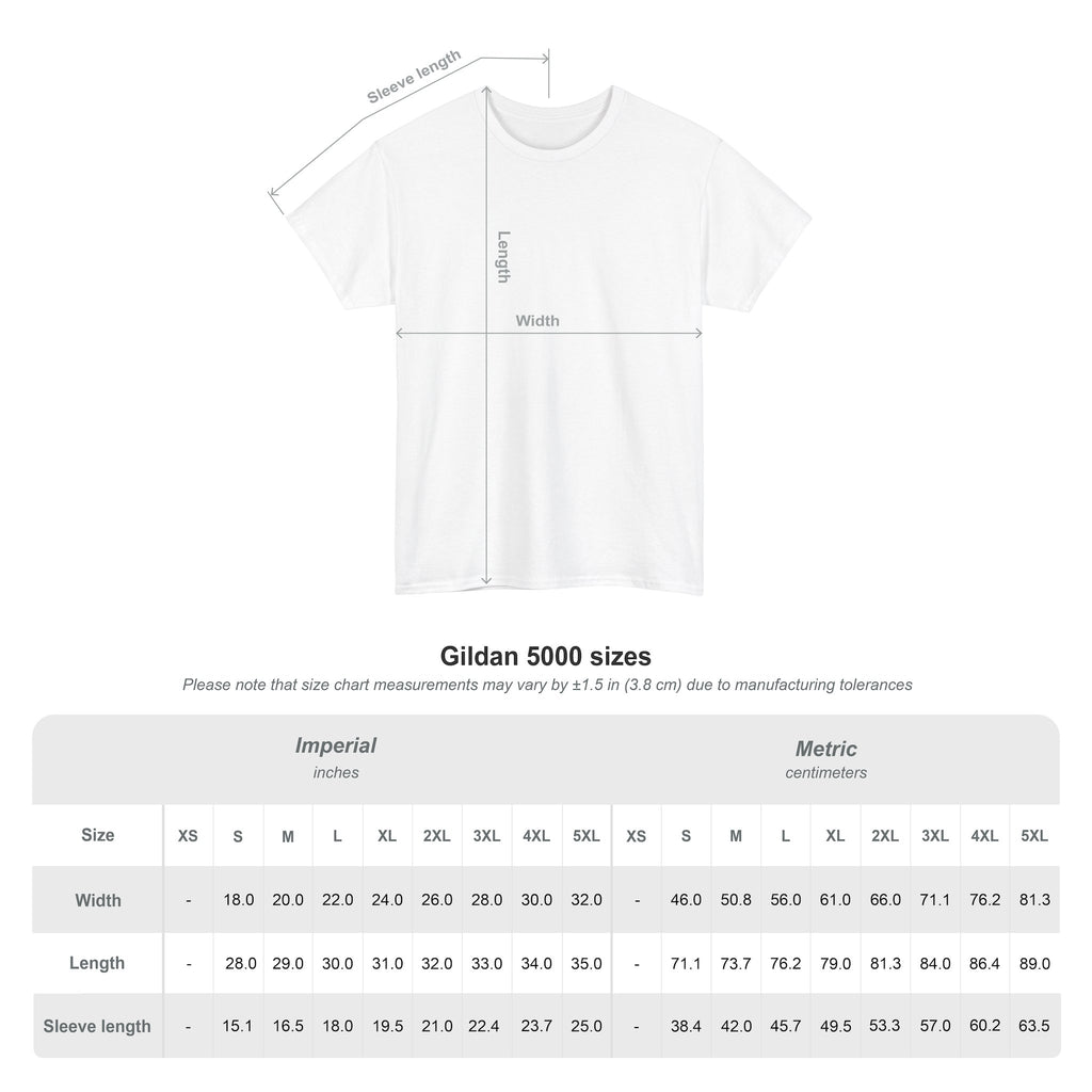 On a more serious note (Nudist) - 3 — Unisex Heavy Cotton Tee